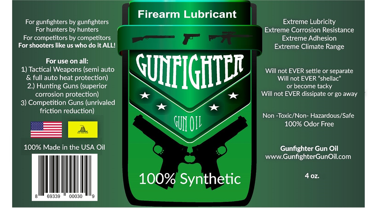 Gunfighter Gun Oil - ALTUS Shooting Solutions